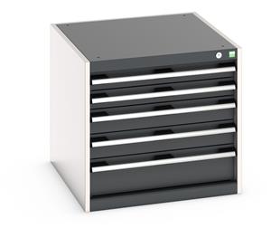 Cabinet consists of 2 x 75mm, 2 x 100mm and 1 x 150mm high drawers 100% extension drawer with internal dimensions of 525mm wide x 625mm deep. The drawers... For Static Framework Benches only